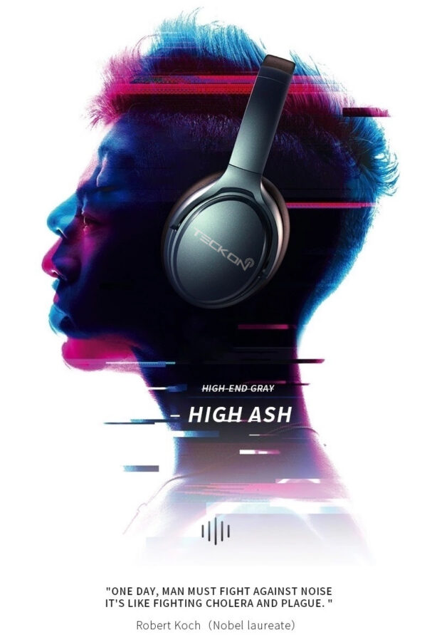 Bluetooth 5.0 Headset with 40mm Composite Membrane Vibration - Image 2