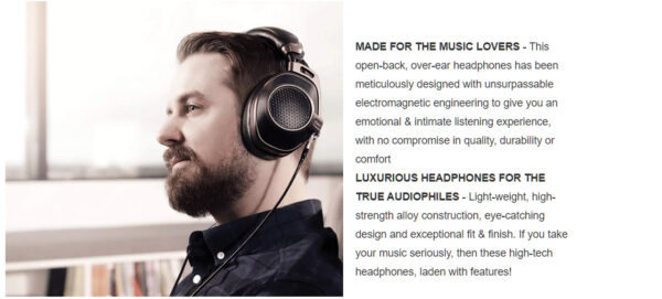 CEL-200H Wired Open-Back Over-ear Headphone - Image 5