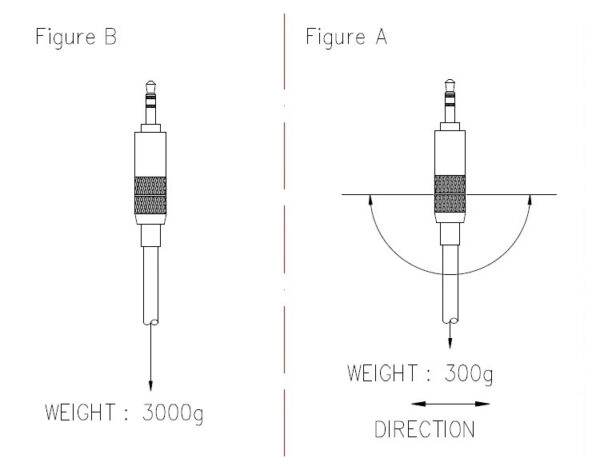 CEL-35078-W Super Soft Twisted Headphone Cable Replacement 0.78mm 2pin 3.5mm - Image 6