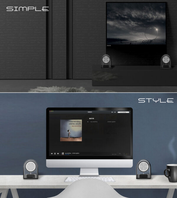 RM-M32 TWS Transparent Magnetic Portable Mini Speaker - Image 4