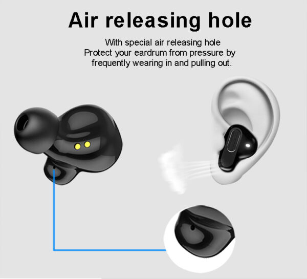 New Arrivals Air Releasing Hole Design IPX5 Waterproof With Amazing Sound For Sports True Wireless Earphone - Image 3
