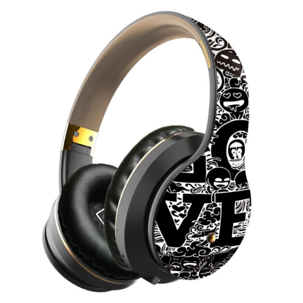 Head-mounted Hand Drawn Wireless Bluetooth 5.0 Headset - Image 7
