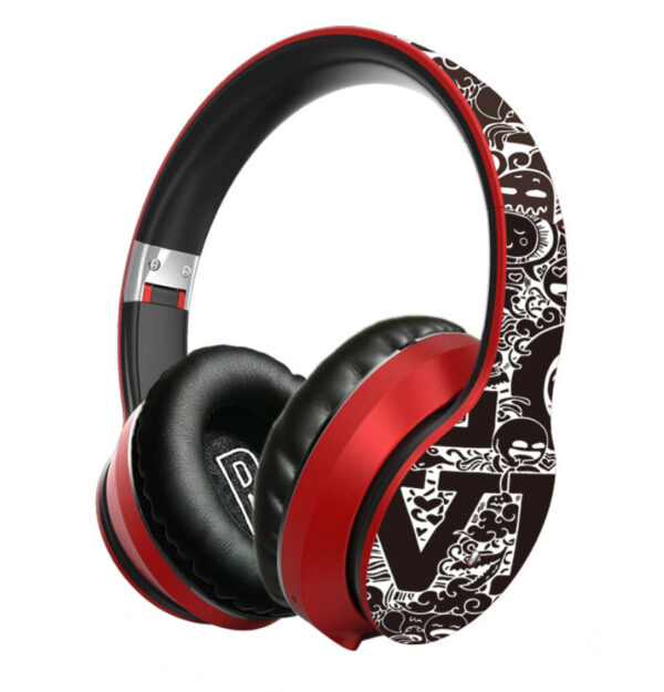 Head-mounted Hand Drawn Wireless Bluetooth 5.0 Headset - Image 8