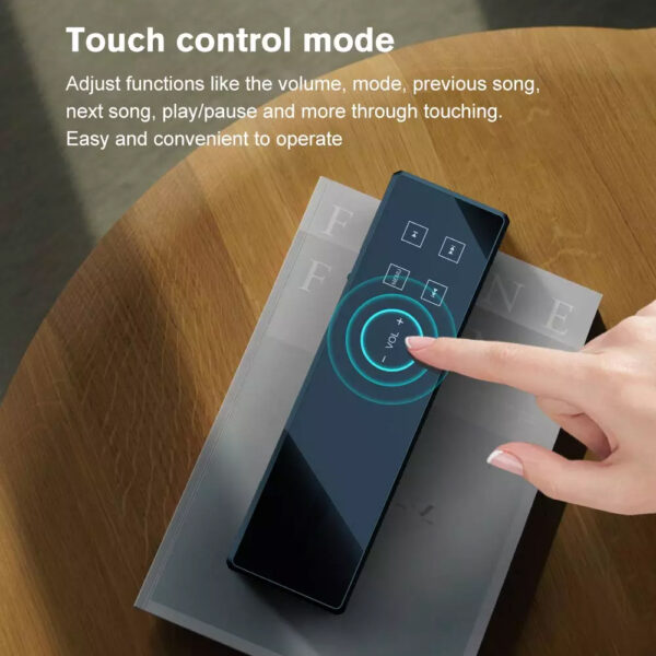 TEC-BS95 Portable Wireless Bluetooth 5.0 Mini Cyber Speaker with LED Digital Clock - Image 4
