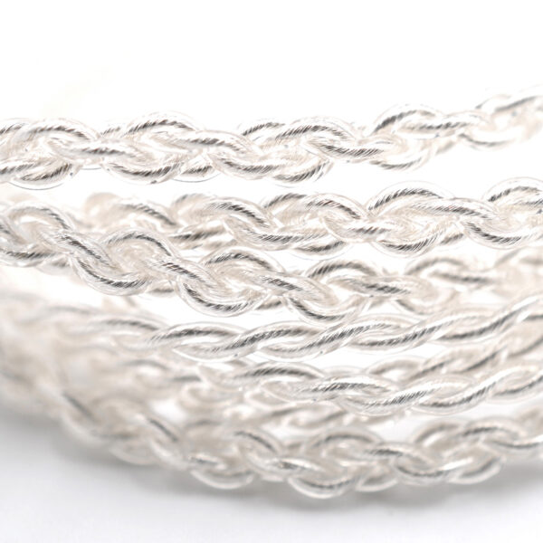 CEL-SC-W Silver-Plated 100 Core 4 Strands Headphone Cable - Image 2