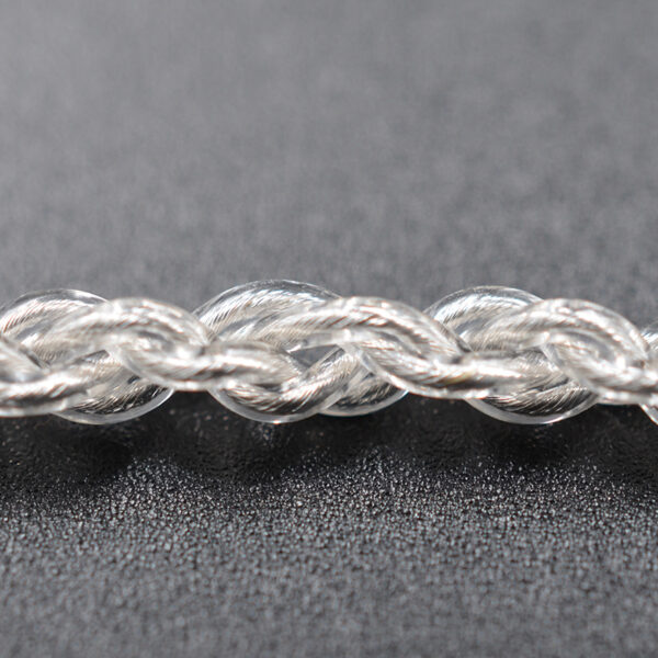 CEL-SC-W Silver-Plated 100 Core 4 Strands Headphone Cable - Image 6