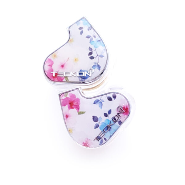 IEM-E2-3 - Flower Elegant Design Hi-Fi IEM Earphones 1DD+1BA - Image 2