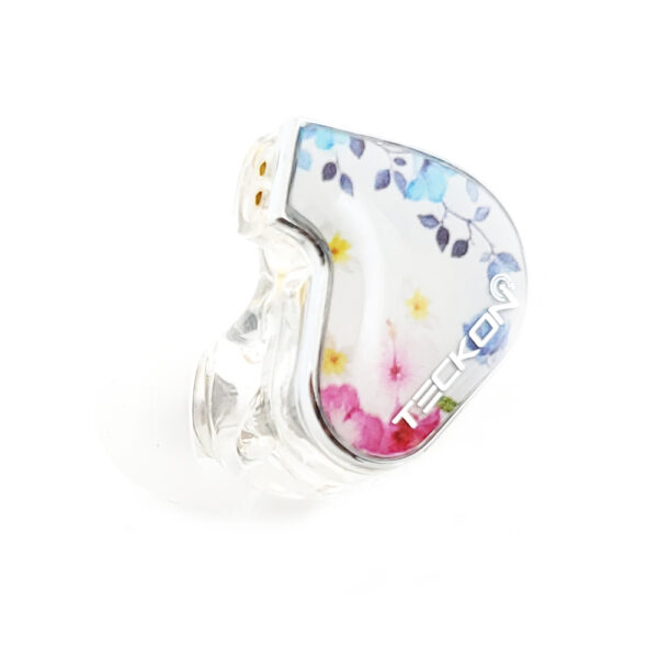 IEM-E2-3 - Flower Elegant Design Hi-Fi IEM Earphones 1DD+1BA - Image 4