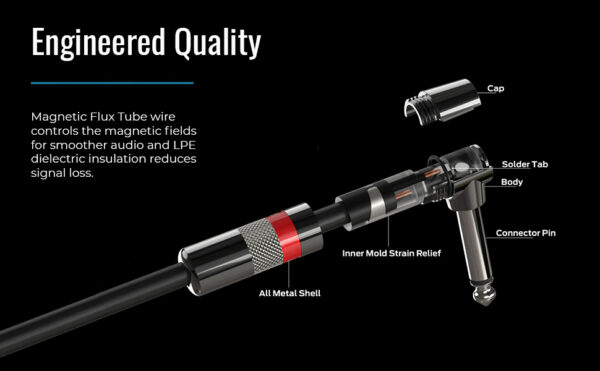CEL-GC001 -  Instrument Cable Straight to Straight Instrument Cable - 12ft - Image 5