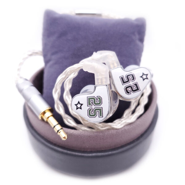 IEM-E2-25  No.25 Fashion Design Hi-Fi IEM Earphones 1DD+1BA - Image 7