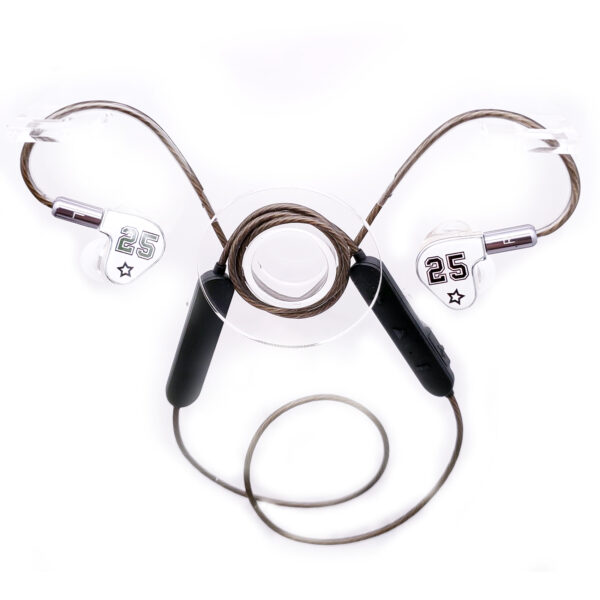 IEM-E2-25  No.25 Fashion Design Hi-Fi IEM Earphones 1DD+1BA - Image 6