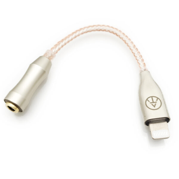 IEM-C-2A Silver-Copper 3.5mm to Lightning Converter - Image 2