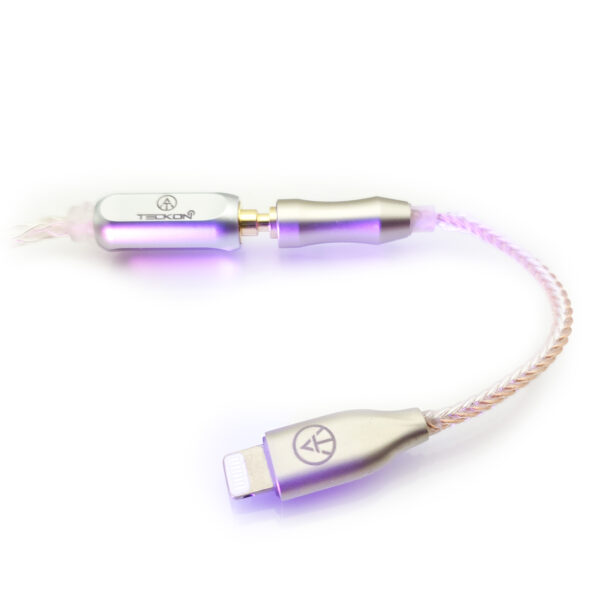IEM-C-2A Silver-Copper 3.5mm to Lightning Converter - Image 4
