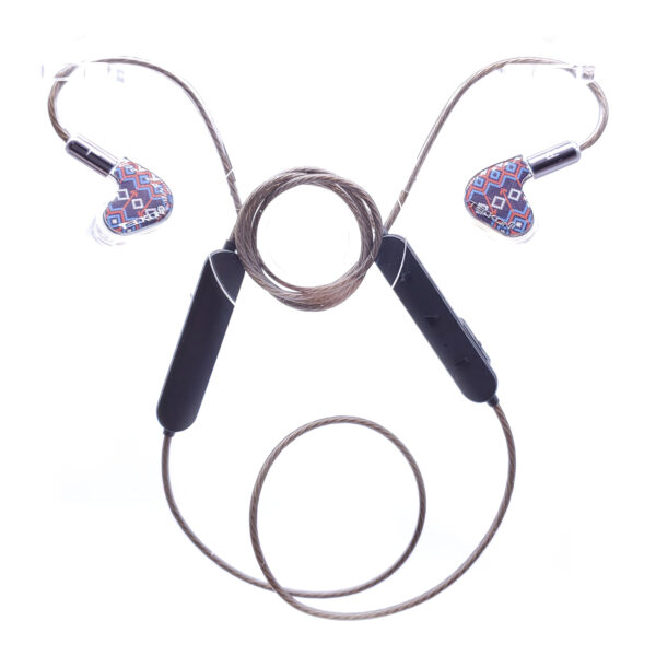 IEM-E2-15 Folk-Custom Fashion Design Hi-Fi IEM Bluetooth Earphones - Image 5