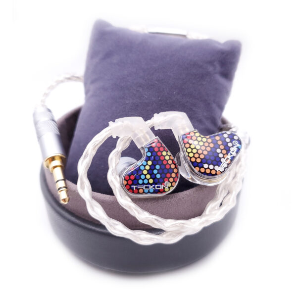 IEM-E2-7 Huichol Art Fashion Design Hi-Fi IEM Bluetooth Earphones - Image 5