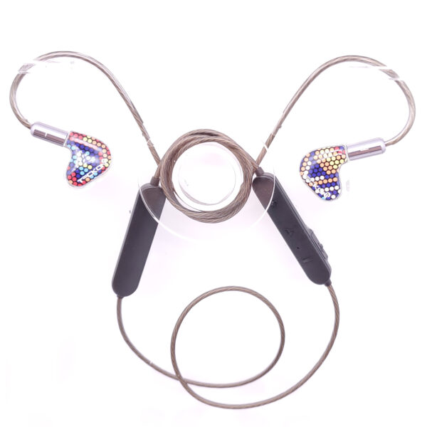 IEM-E2-7 Huichol Art Fashion Design Hi-Fi IEM Bluetooth Earphones - Image 4