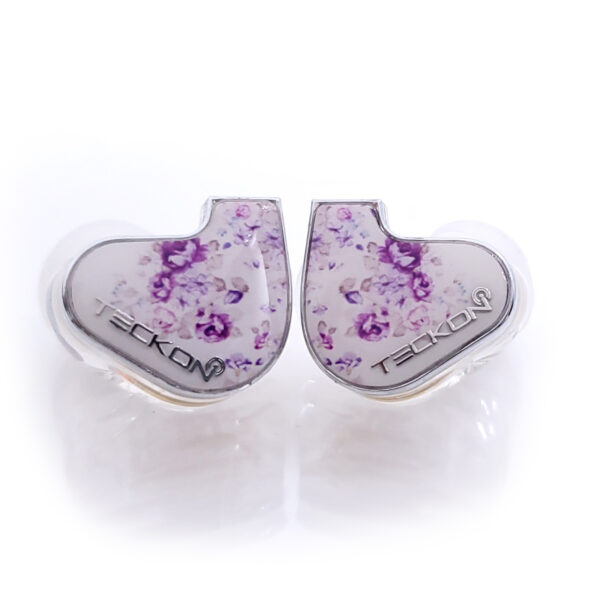 IEM-E2-1 Elegant Flower Fashion Design Hi-Fi IEM Bluetooth Earphones - Image 2