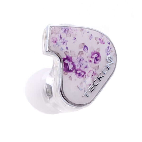 IEM-E2-1 Elegant Flower Fashion Design Hi-Fi IEM Bluetooth Earphones - Image 3