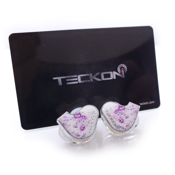 IEM-E2-1 Elegant Flower Fashion Design Hi-Fi IEM Bluetooth Earphones - Image 4