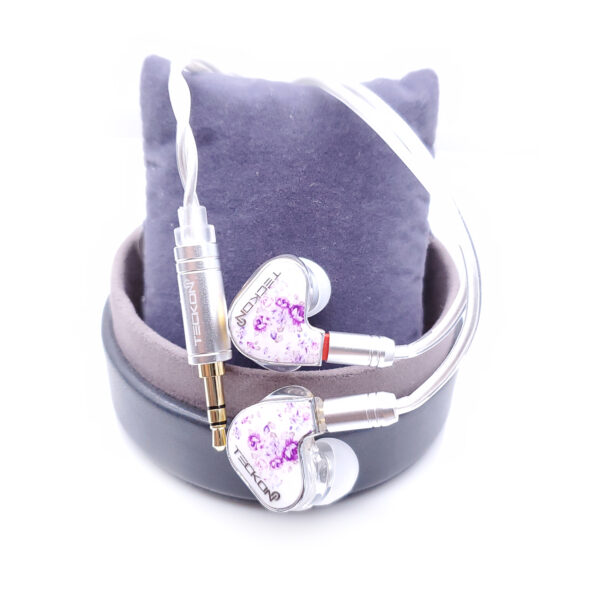 IEM-E2-1 Elegant Flower Fashion Design Hi-Fi IEM Bluetooth Earphones - Image 5