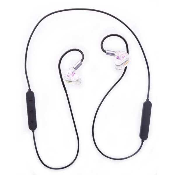 IEM-E2-1 Elegant Flower Fashion Design Hi-Fi IEM Bluetooth Earphones - Image 6