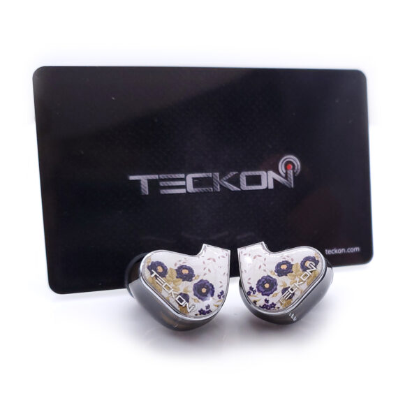 IEM-E2-2 Elegant Flower Fashion Design Hi-Fi IEM Bluetooth Earphones - Image 5