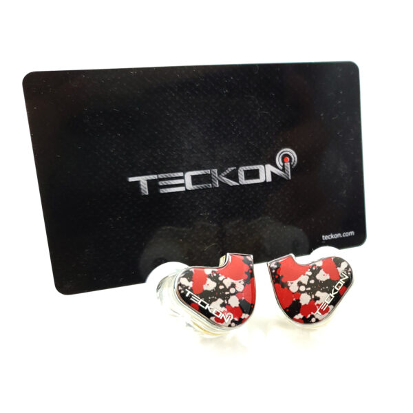IEM-E2-4 Camouflage Red Fashion Design Hi-Fi IEM Bluetooth Earphones - Image 5