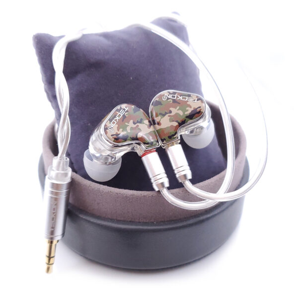 IEM-E2-6 Camouflage Fashion Design Hi-Fi IEM Bluetooth Earphones - Image 6