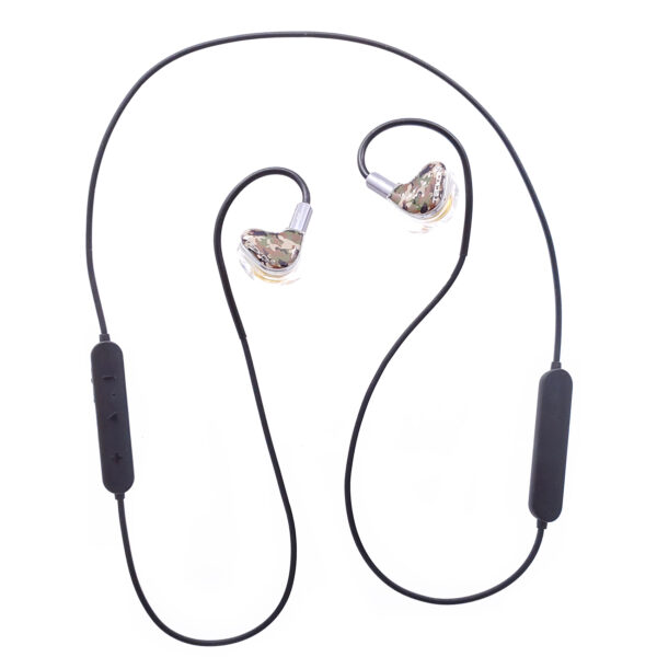 IEM-E2-6 Camouflage Fashion Design Hi-Fi IEM Bluetooth Earphones - Image 5
