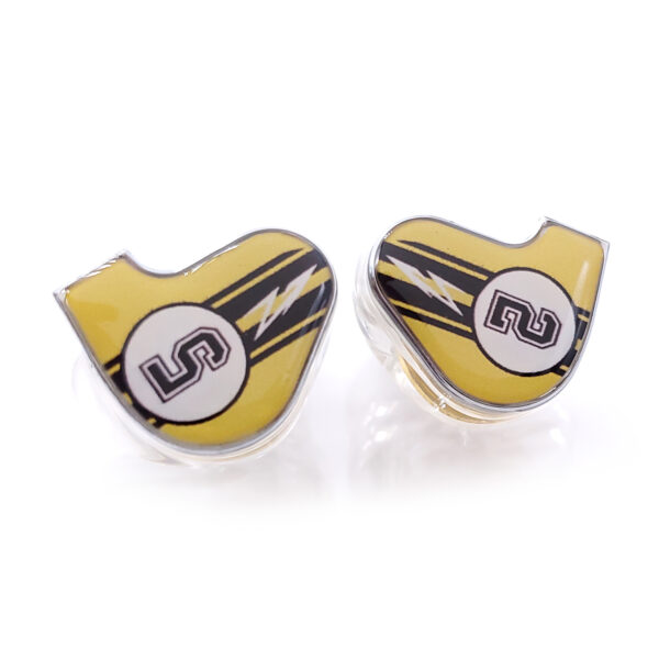 IEM-E2-12 Super Car Yellow Hi-Fi IEM Bluetooth Earphones - Image 2
