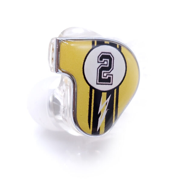IEM-E2-12 Super Car Yellow Hi-Fi IEM Bluetooth Earphones - Image 4