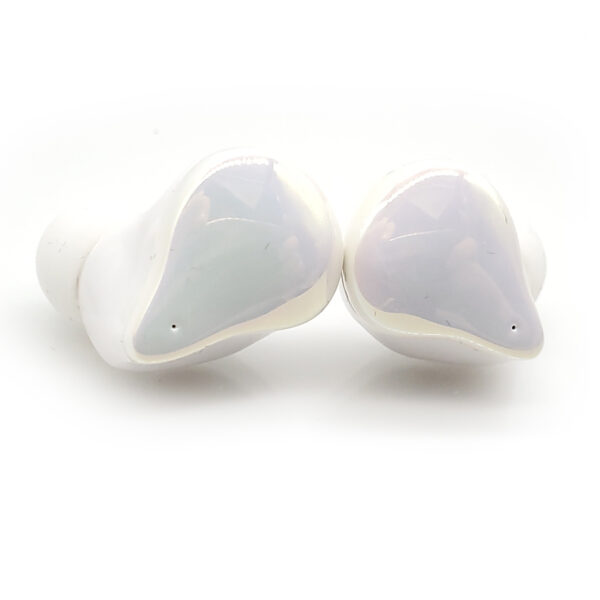 TWS-E-G5 TWS Wireless Bluetooth Pearl  White Beauty Earphone - Image 2