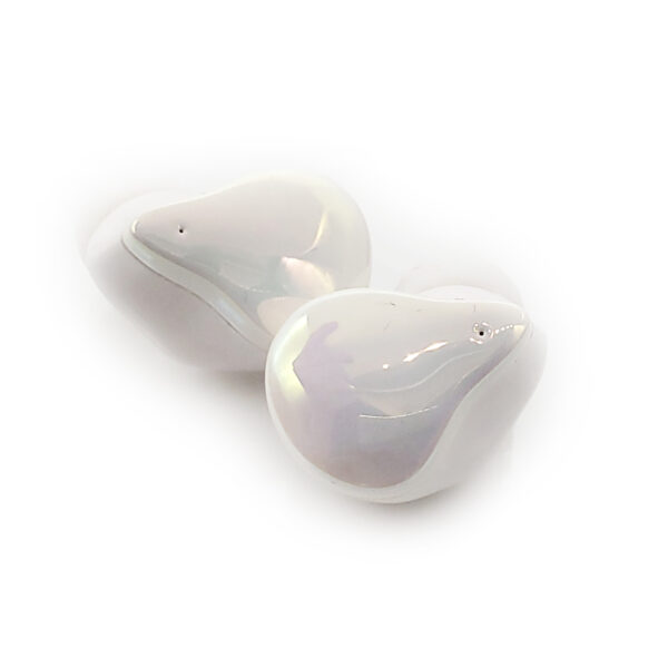 TWS-E-G5 TWS Wireless Bluetooth Pearl  White Beauty Earphone - Image 3
