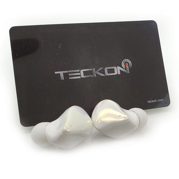 TWS-E-G5 TWS Wireless Bluetooth Pearl  White Beauty Earphone - Image 4