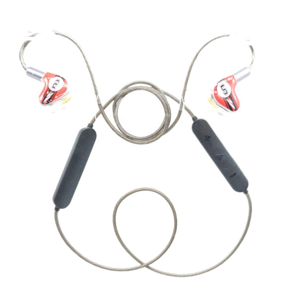 IEM-E2-11 Super Car Red Design Hi-Fi IEM Bluetooth Earphones - Image 4