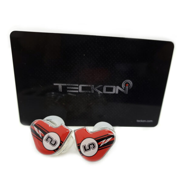 IEM-E2-11 Super Car Red Design Hi-Fi IEM Bluetooth Earphones - Image 7