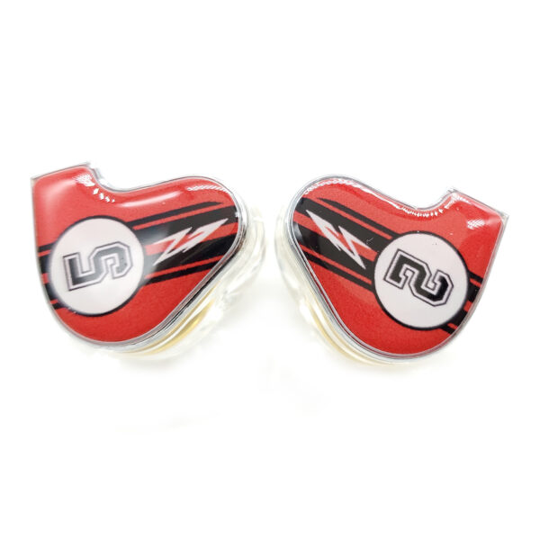 IEM-E2-11 Super Car Red Design Hi-Fi IEM Bluetooth Earphones - Image 3