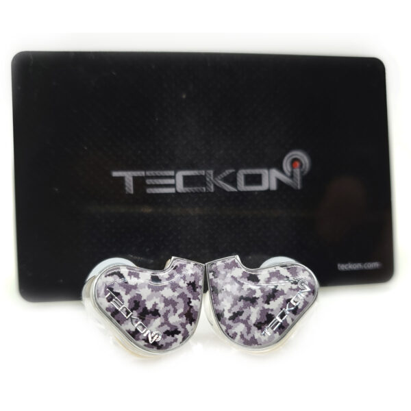 IEM-E2-33 Camouflage Gray Design Hi-Fi IEM Bluetooth Earphones - Image 3