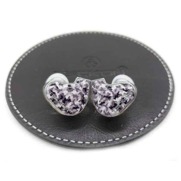 IEM-E2-33 Camouflage Gray Design Hi-Fi IEM Bluetooth Earphones - Image 4