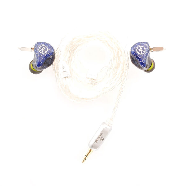 IEM-S2-102 Blue Cobra HiFi Dynamic Balanced Armatured IEM Bluetooth Earphones - Image 4