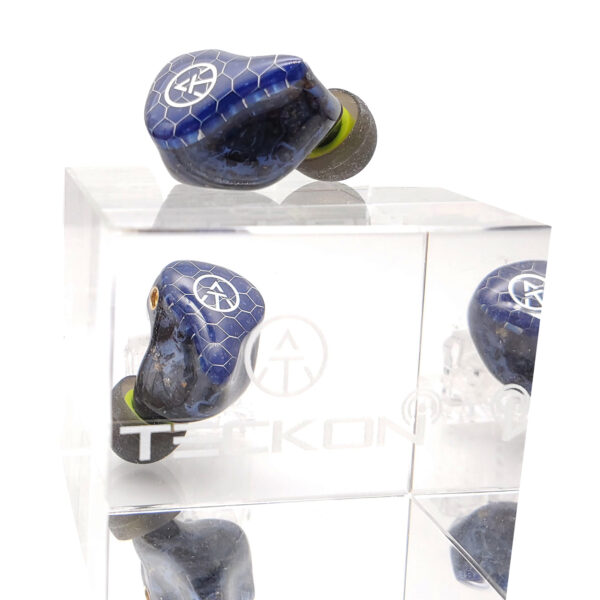 IEM-S2-102 Blue Cobra HiFi Dynamic Balanced Armatured IEM Bluetooth Earphones - Image 8
