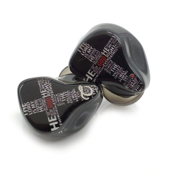 IEM-S2-5 Black Cross HiFi Dynamic Balanced Armatured IEM Bluetooth Earphones - Image 3