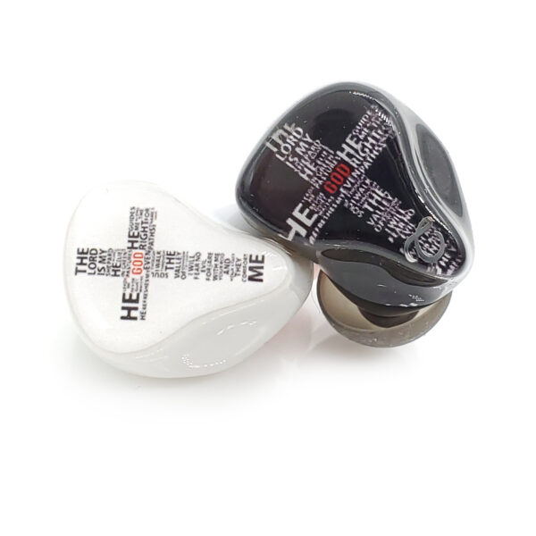 IEM-S2-81 White Cross HiFi Dynamic Balanced Armatured IEM Bluetooth Earphones - Image 5