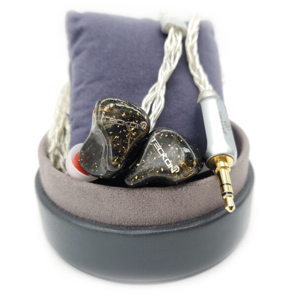 IEM-S3-109 Fashion Design HiFi Dynamic Balanced Armatured IEM Bluetooth Earphones 1DD+2BA - Image 6