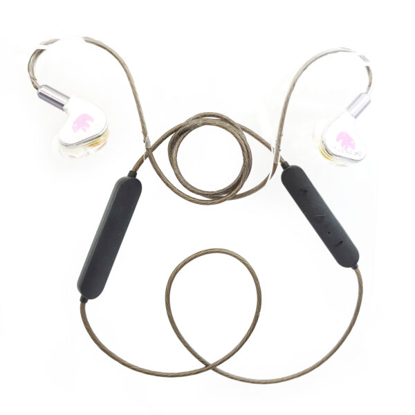 IEM-E2-40 Cute Bear Design Hi-Fi IEM Bluetooth Earphones - Image 4
