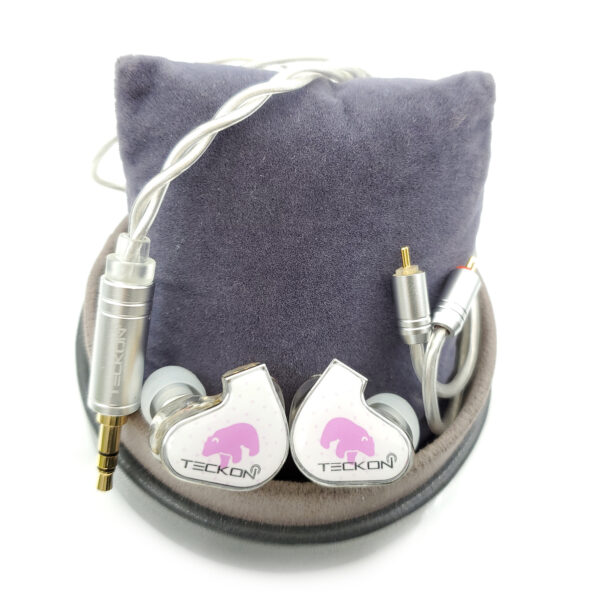 IEM-E2-40 Cute Bear Design Hi-Fi IEM Bluetooth Earphones - Image 5